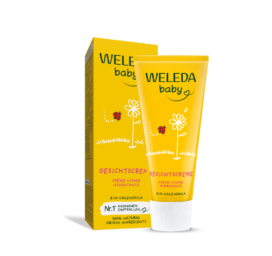 Weleda raminamasis medetkų veido kremas vaikams, 50 ml