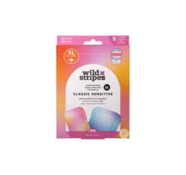 WILD STRIPES Classic Sensitive XL Cloud Kiss žaizdų pleistrai, 5 vnt.