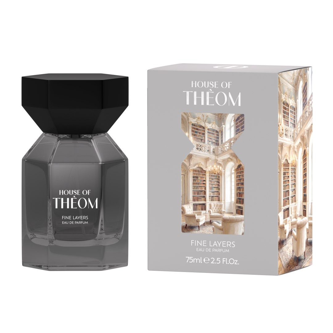 HOUSE OF THEOM Fine Layers parfumuotas vanduo su sezamo, mimozos ir baltojo muskuso natomis, 75 ml
