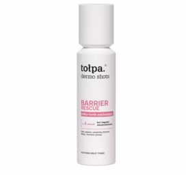 TOŁPA Dermo Shots BARRIER RESCUE raminamasis pieniškas veido tonikas su glicerinu ir keramidais, 120 ml