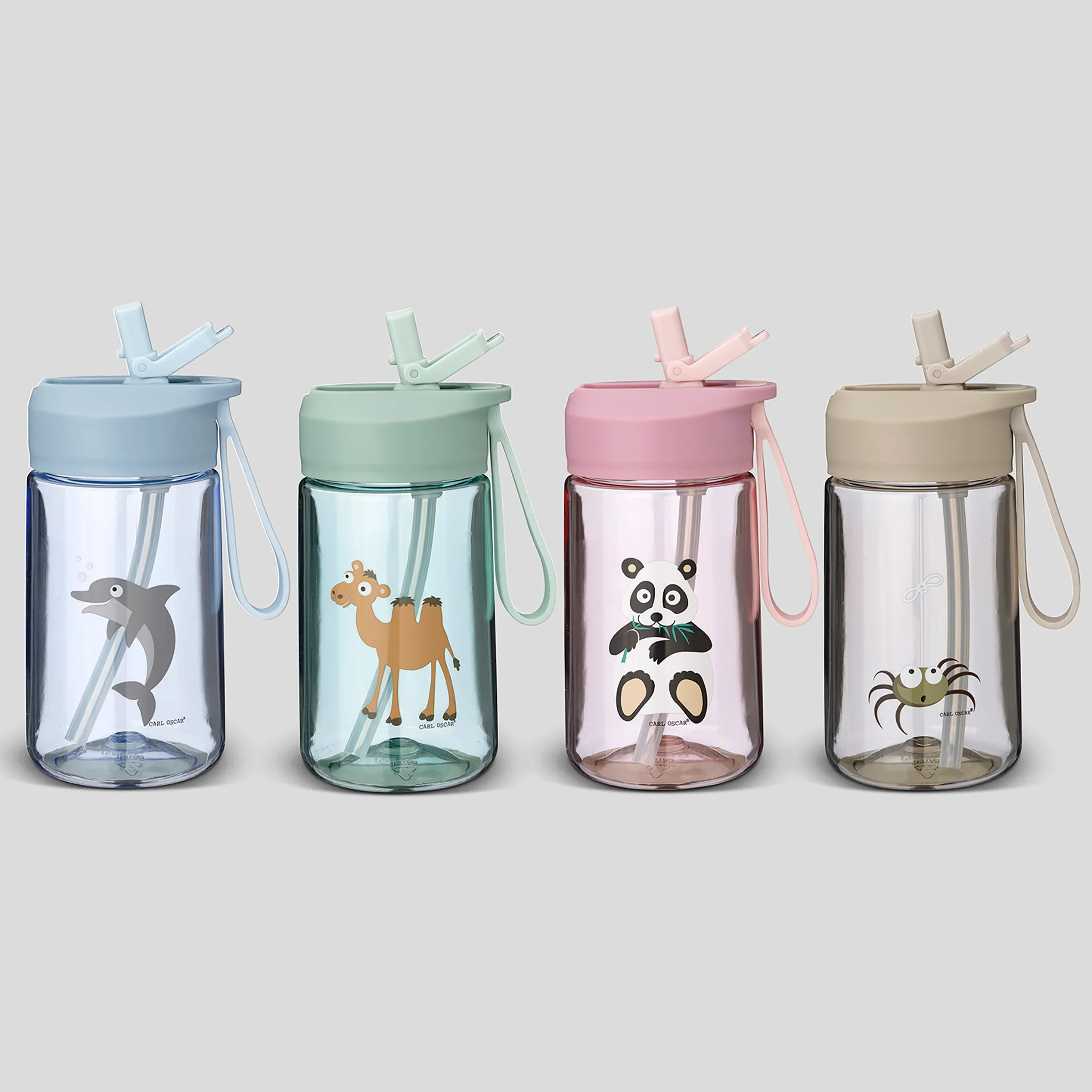 CARL OSCAR HydraFlip™ gertuvė, Beige Spider 400 ml - Image 2