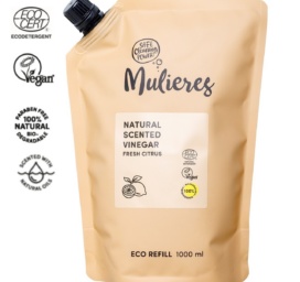 MULIERES natūralus kvapusis actas „Gaivūs citrusai“, papildymo pakuotė, 1000 ml