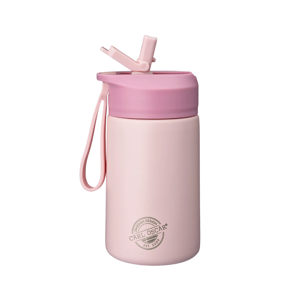 CARL OSCAR STEELish HydraFlip nerūdijančiojo plieno gertuvė Pink, 400 ml