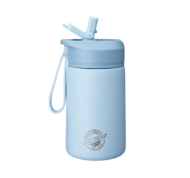 CARL OSCAR STEELish HydraFlip nerūdijančiojo plieno gertuvė, mėlyna, 400 ml