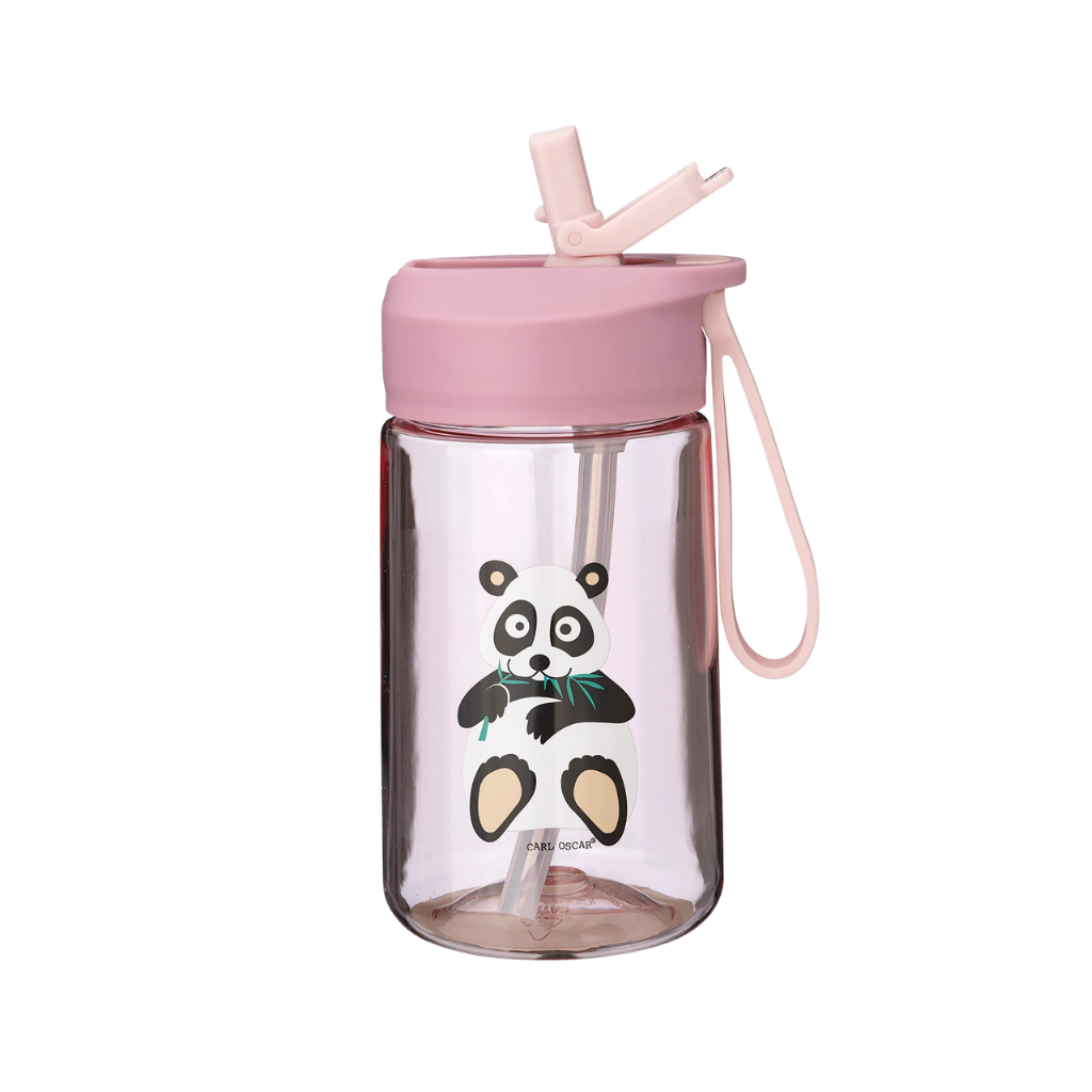 CARL OSCAR HydraFlip™ gertuvė Pink Panda, 400 ml